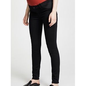 J Brand MAMA Luxe sateen midrise super skinnies